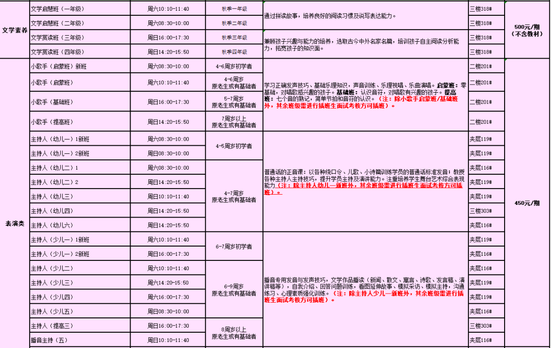 速来！厦门市工人文化宫2024年秋季少儿培训班开始招生啦